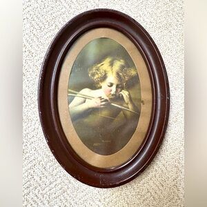 “Cupid Asleep” by Morris Burke Parkinson. 1897. Metal frame. ❣️